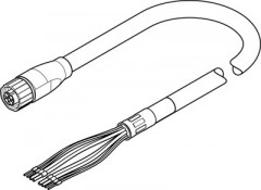 câble moteur NEBM-M16G8-E-2.5-Q9-LE8-1