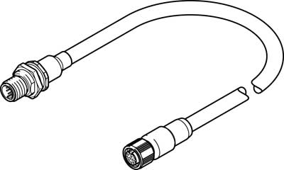 câble codeur NEBM-M12G12-RS-2.23-N-M12G12H