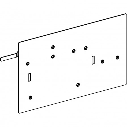 CANALIS PLATINE COFFRET K SB POUR PASSERE