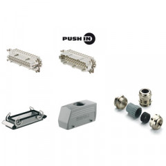 Connecteurs industriels étanches HDC KIT HE-P 24.131 M