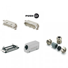 Connecteurs industriels étanches HDC KIT HE-P 24.130 M