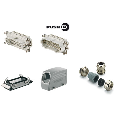 Connecteurs industriels étanches HDC KIT HE-P 16.120