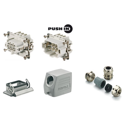 Connecteurs industriels étanches HDC KIT HE-P 06.10 M