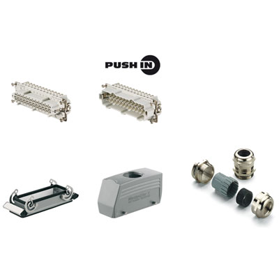 Connecteurs industriels étanches HDC KIT HE-P 24.131 M