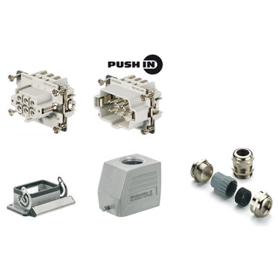 Connecteurs industriels étanches HDC KIT HE-P 06.11 M