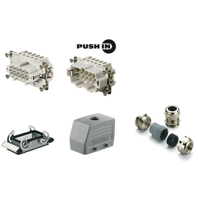 Connecteurs industriels étanches HDC KIT HE-P 10.111