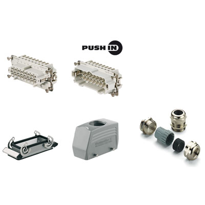Connecteurs industriels étanches HDC KIT HE-P 16.121 M
