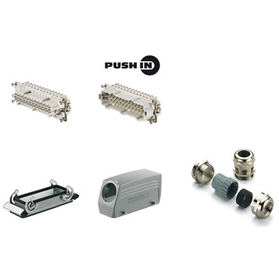 Connecteurs industriels étanches HDC KIT HE-P 24.130