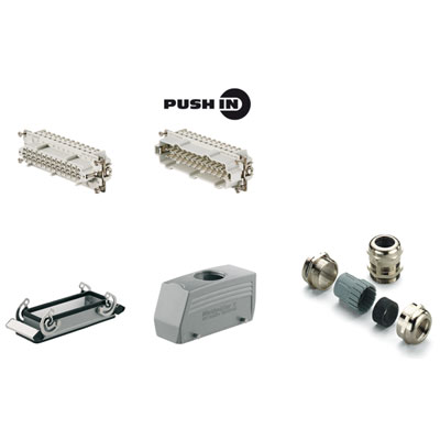 Connecteurs industriels étanches HDC KIT HE-P 24.131