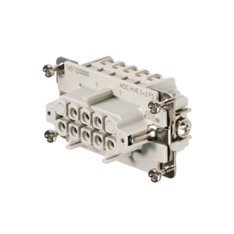 Connecteurs industriels étanches HDC HVE 3+2 FS