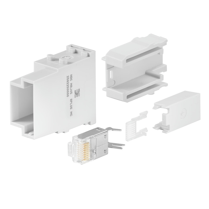 Connecteurs industriels étanches HDC MRJ45 8PLUG MC