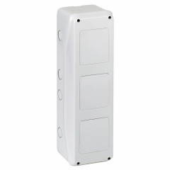 Kaedra - coffret interface - 138 x 460 mm - 3 ouvertures