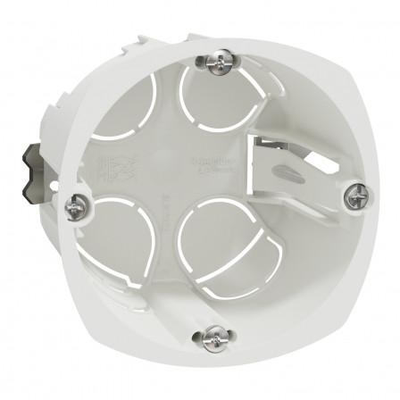 Multifix - boîte d'encastrement - Ø 67mm - prof 50mm - 1 poste