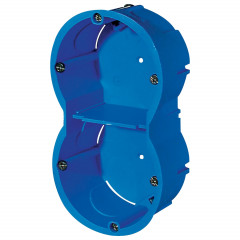 Multifix - boîte - 2 postes - entraxe 57mm - Ø67mm - P50mm