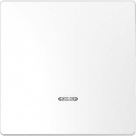 D-Life - enjoliveur pour commande simple avec voyant - blanc lotus