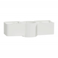 Unica System+ - Fix/Finition embout double nourrices M - clipsage colonne - blc