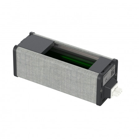 Unica System+ - nourrice précâblée vide M - 4mod 90x45mm pour Unica - anth/tissu