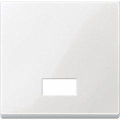 Merten M-Plan - enjoliv. commande lumineuse simple d'éclairage - blanc brill.