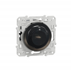 Odace - variateur de lumière universel en 2 ou 3 fils 3W-100W(LED) - anthracite