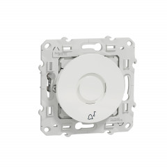 Odace - sonnette électronique - blanc - 5 tonalités - 230V