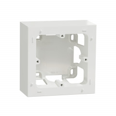 Odace Styl -  boîte pour montage en saillie - blanc - 1 poste