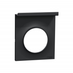Odace Styl - Pratic - plaque support téléphone mobile - 1 poste - anthracite
