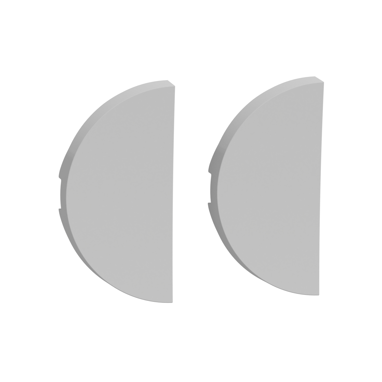 Odace alu- enjoliveur seul double va-et-vient - double poussoir - vv + poussoir