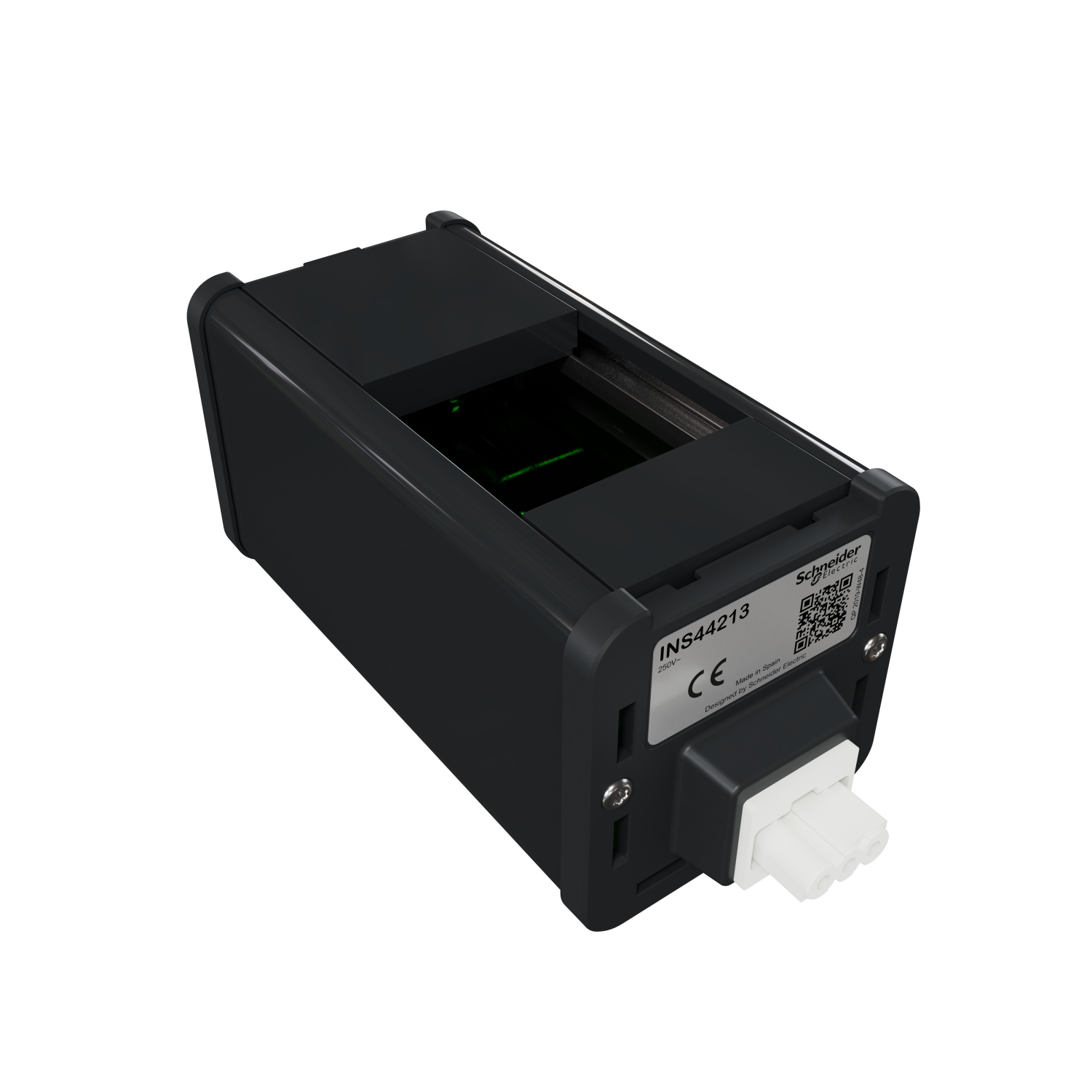 Unica System+ - nourrice précâblée vide M - 2mod 45x45mm pour Unica - anthracite