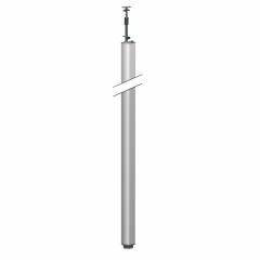 OptiLine 45, colonne fixe à vérin aluminium 1 face de 3,1 à 3,5 m