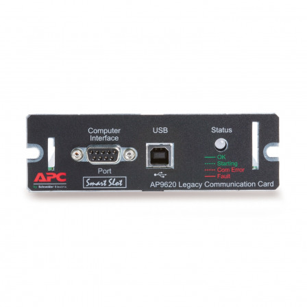 APC - carte SmartSlot pour onduleur UPSLink - Smart-UPS SMT/SMX/SURT/SR1