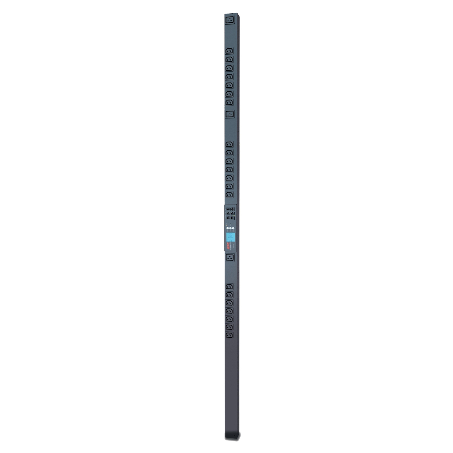 APC Rack PDU 2G, Metered-by-Outlet, ZeroU, 16A, 230V, (21) C13 (3) C19