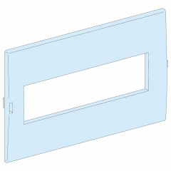 MUREVA - accessoire coffret - plastron pour appareillage modulaire - 12 modules