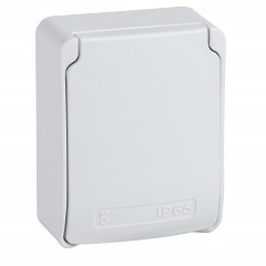 PratiKa - boitier étanche pour prise RJ45- IP65 IK09 - 1 connecteur RJ45
