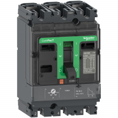 ComPacT NSX160F - disjoncteur - TM-D 100A - 3P3D - 36kA - montage fixe
