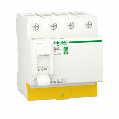 RESI9 - interrupteur différentiel - 4P - 63A - 30mA - type Fsi - peignable