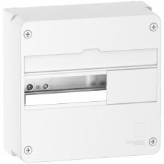 Resi9 - Coffret en saillie Blanc (RAL 9003)- 1 rangée de 13 modules