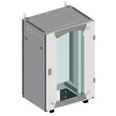 Support murale baie-coffret P600