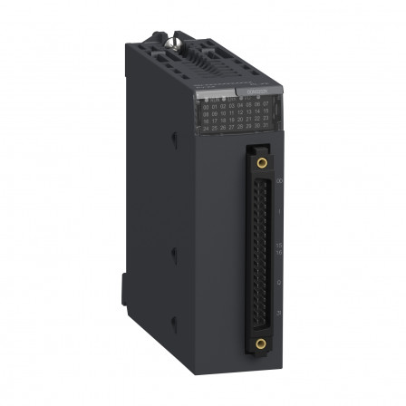Modicon X80 - module 16 entrées / 16 sorties TOR - 24Vcc statique