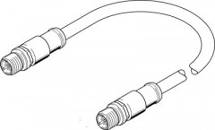 câble de liaison NEBS-SM12G12-E-0.3-N-M12G12