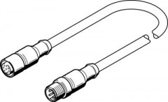 câble de connexion NEBV-M12G8-K-2-M12G4