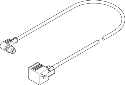 câble de liaison NEBV-A1W3-K-0.3-N-M12W3