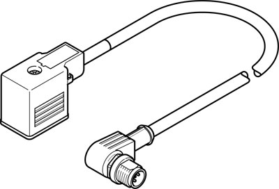 câble de liaison NEBV-B2W3F-P-K-0.3-N-M12W3