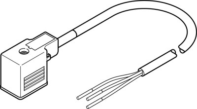 câble de liaison NEBV-B2W3F-P-K-0.6-N-LE3