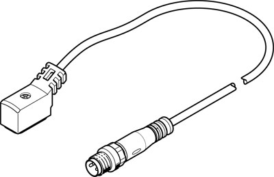 câble de liaison NEBV-Z4WA2L-R-E-0.5-N-M8G3-S1