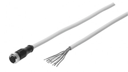 SIM-M12-8GD-25-PU Câble à connecteur femelle