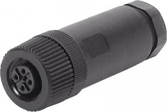 connecteur femelle NTSD-GD-9-M12-5POL-RK