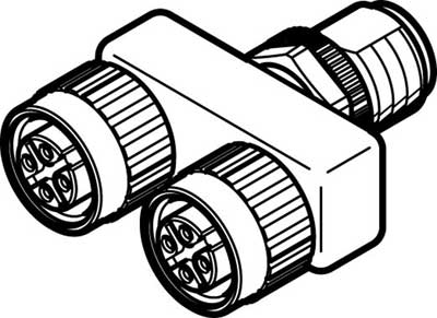 union en T NEDU-M12D4-M12T4-IS