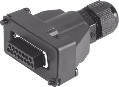 connecteur femelle SD-SUB-D-BU15