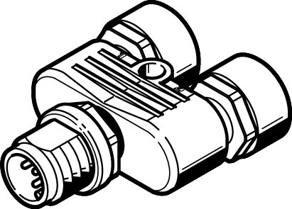 NEDU-L2R1-V8-M12G5-M12G5 Union en T