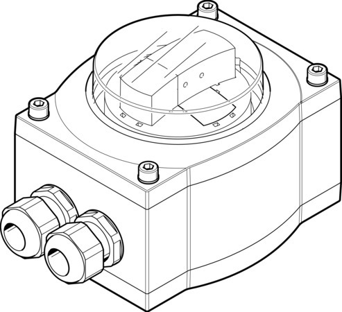 SRAP-M-CA1-GR270-1-A-T2P20 Boîtier de fin de course